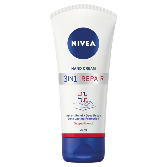 NIVEA 3w1 Repair Care Regenerujący krem do rąk 75 ml