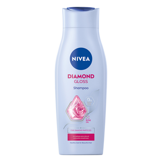 NIVEA Diamond Gloss Łagodny szampon do włosów 400 ml