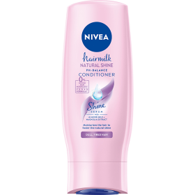 NIVEA Hairmilk Natural Shine Łagodna odżywka do włosów 200 ml