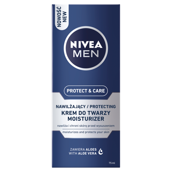 NIVEA MEN Protect & Care Krem do twarzy nawilżający 75 ml