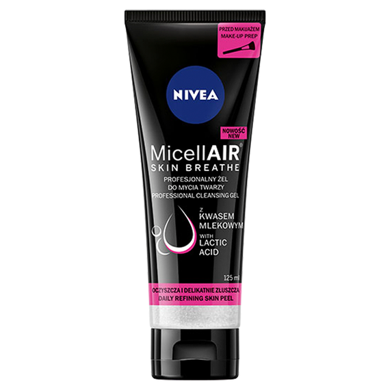 NIVEA MicellAir Skin Breathe Profesjonalny żel do mycia twarzy 125 ml
