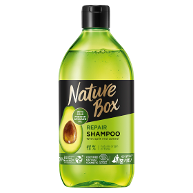 Nature Box Avocado Oil Regenerujący szampon do włosów zniszczonych z olejem z awokado 385 ml