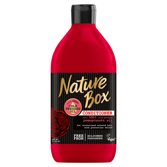 Nature Box Odżywka do włosów z olejem z granatu 385 ml