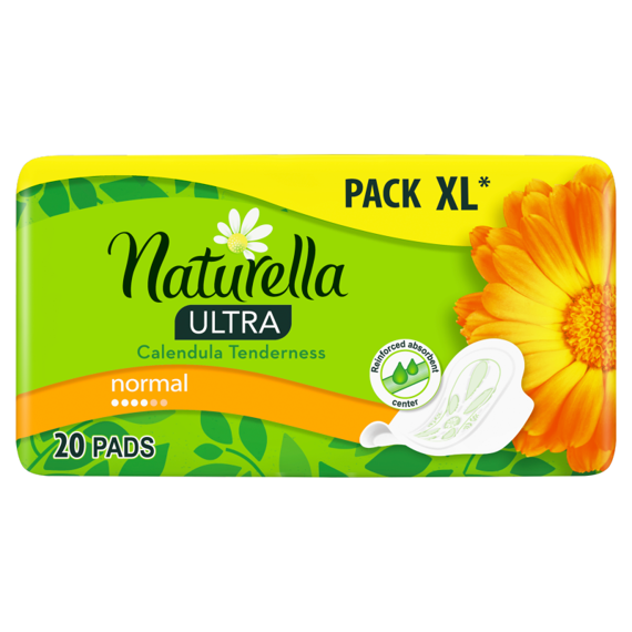 Naturella Ultra Normal Calendula Podpaski ze skrzydełkami x20