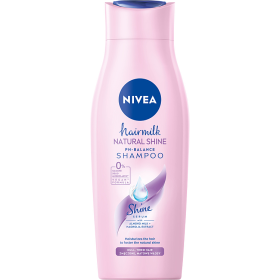 Nivea Hairmilk Natural Shine Pielęgnujący szampon do włosów 400 ml