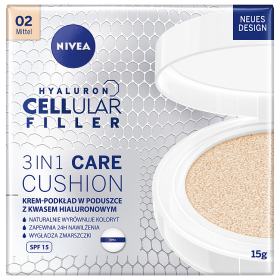 Nivea Hyaluron Cellular Filler Krem-podkład w poduszce kolor naturalny 15 ml