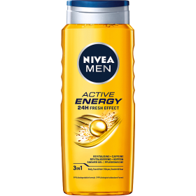 Nivea MEN Active Energy żel pod prysznic 500 ml 3 w 1