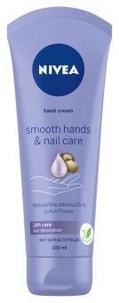 Nivea Smooth Hands & Nail Care Wygładzający krem do rąk i paznokci 100 ml