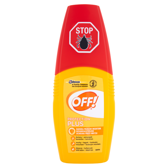 OFF! Protection Plus Repelent w atomizerze 100 ml
