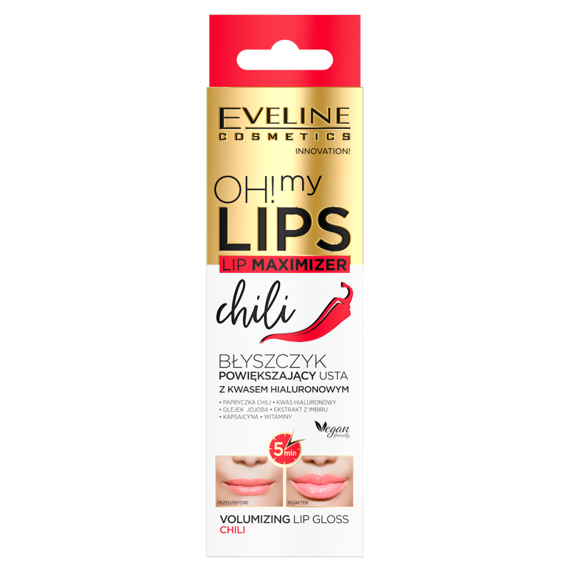 OH MY LIPS LIP MAXIMIZER Błyszczyk powiększający usta Chili