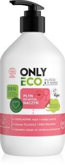 ONLY ECO, Płyn do mycia naczyń 500ml  OLEJEK ZE SLODKIEJ POMARANCZY