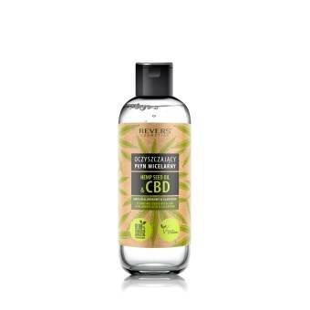 Oczyszczający Płyn Micelarny z Naturalnym Olejem Konopnym z CBD 500 ml