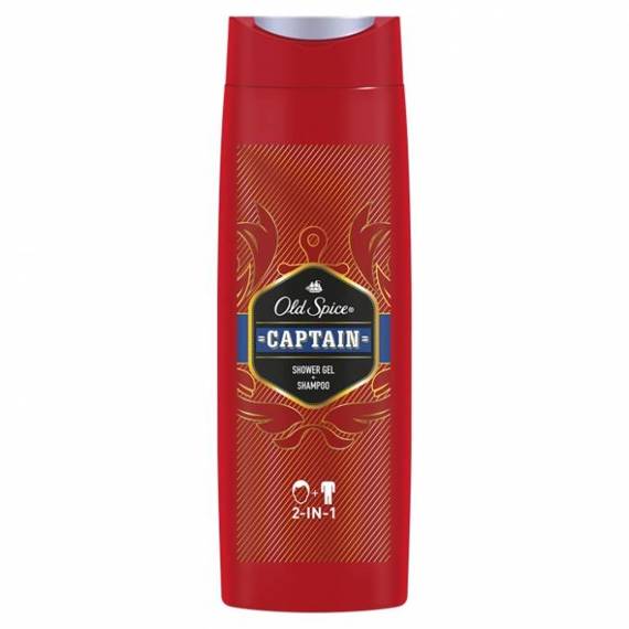 Old Spice Captain Żel pod prysznic i szampon dla mężczyzn 400ml