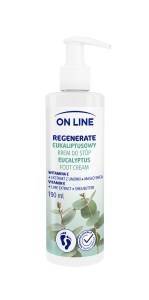 On Line Eukaliptusowy Krem do stóp Regenerate 190ml