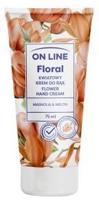 On Line Floral Kwiatowy Krem do rąk - Magnolia & Melon 75ml