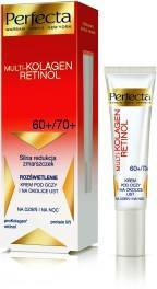 PERFECTA Multi-Kolagen Retinol 60+/70+ Rozświetlenie Krem pod oczy i na okolice ust 15 ml