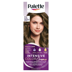 Palette Intensive Color Creme Farba do włosów w kremie 7-1 chłodny średni blond