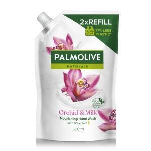 Palmolive Naturals Milk & Orchid to mydło w płynie zapas 500 ml