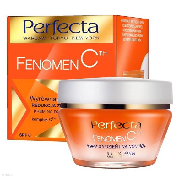 Perfecta Fenomen C Wyrównanie kolorytu krem na noc i na dzień 40+ 50ml 