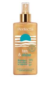 Perfecta Tan&Shine Brązująco- rozświetlająca mgiełka do ciała 150 ml