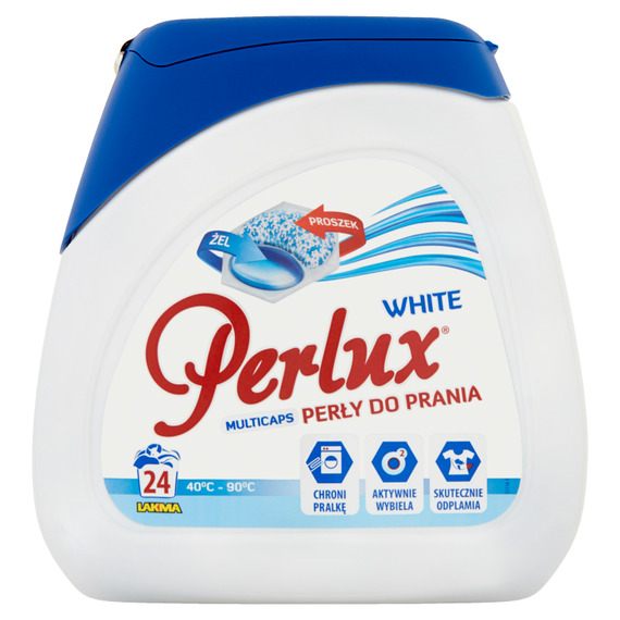 Perlux Multicaps White Perły do prania 552 g (24 prania)