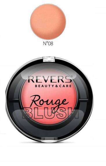 REVERS trwały Róż do policzków ROUGE BLUSH 08