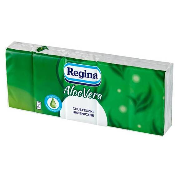 Regina Delicatis Aloe Vera Chusteczki higieniczne 10 x 9 sztuk