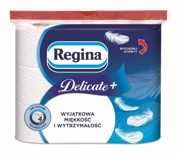 Regina Delicatis Papier Toaletowy 4 warstwy 9 rolek