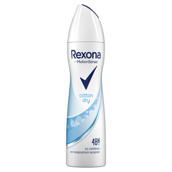 Rexona Cotton Dry Antyperspirant w aerozolu dla kobiet 150 ml