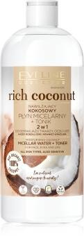 Rich Coconut 2w1 Nawilżający kokosowy płyn micelarny i tonik