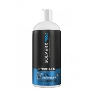 SOLVERX HYDRO MEN żel pod prysznic dla mężczyzn, 400 ml