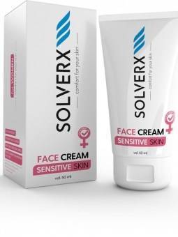 SOLVERX Sensitive Krem regenerujący do twarzy cery wrażliwej skóry 50ml