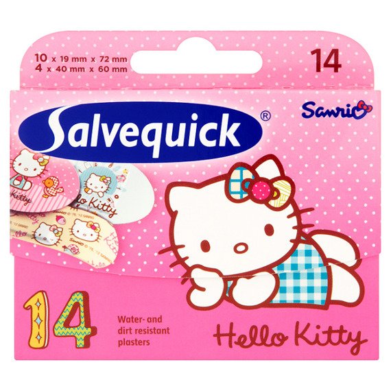Salvequick Hello Kitty Plastry 14 sztuk