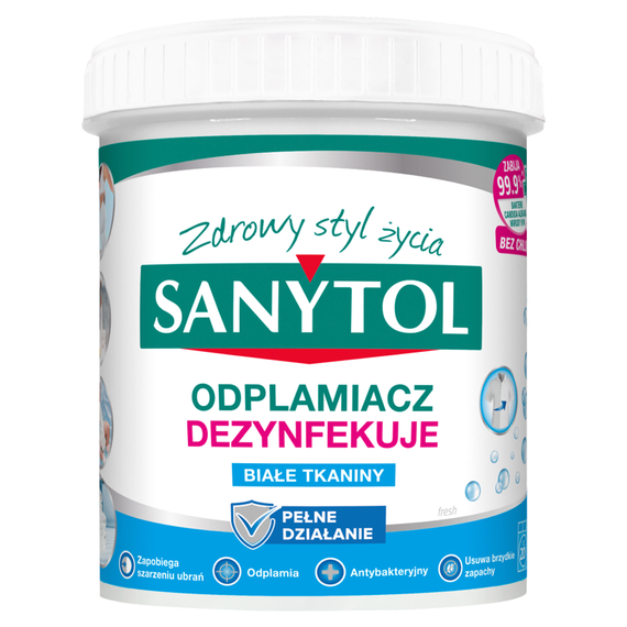 Sanytol Odplamiacz białe tkaniny 450 g