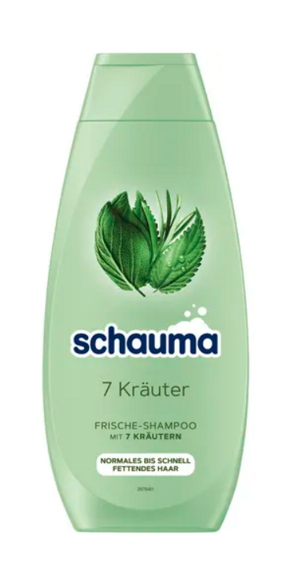 Schauma 7 Herbs Szampon do włosów przetłuszczających się i normalnych 400 ml z Niemiec