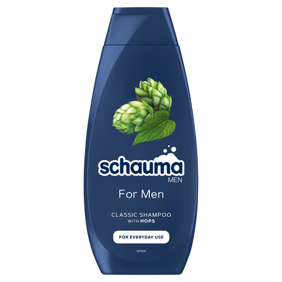 Schauma Men For Men Szampon do włosów dla mężczyzn do codziennego stosowania 400 ml