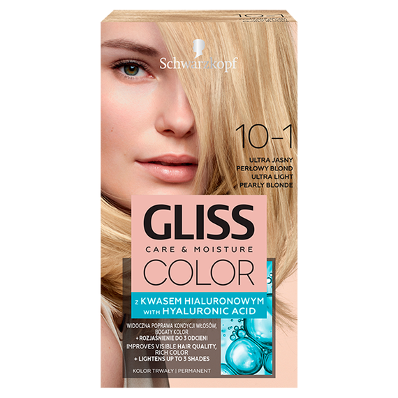 Schwarzkopf Gliss Color Farba do włosów ultra jasny blond 10-1