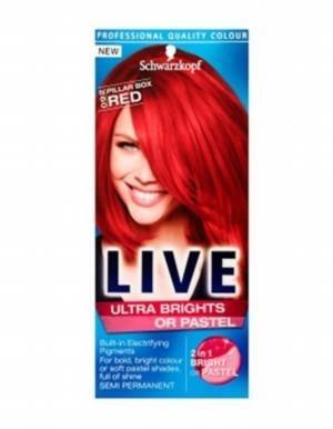 Schwarzkopf Live Ultra Brights Farba do włosów Pillar Box Red 092