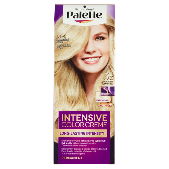 Schwarzkopf Palette Intensive Color Creme farba do włosów w kremie 10-0 Bardzo Jasny Blond