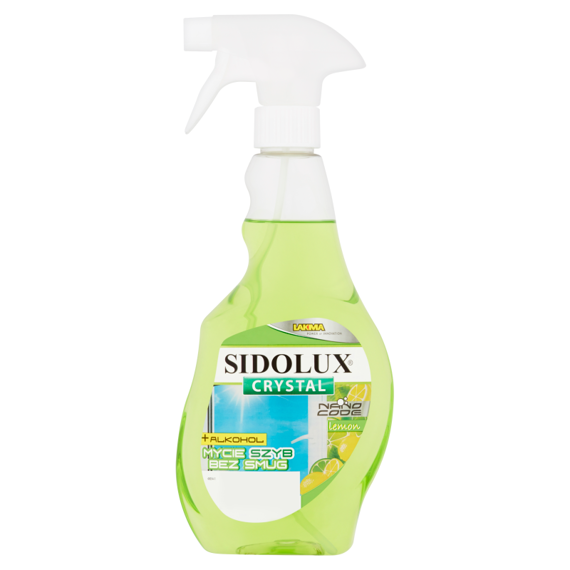 Sidolux Crystal Lemon Płyn do mycia szyb 500 ml