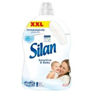 Silan Sensitive & Baby Płyn do zmiękczania tkanin 2860 ml (130 prań)