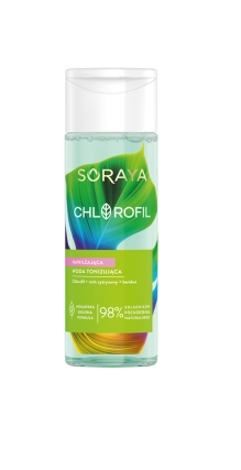 Soraya  CHLOROFIL, Nawilżająca woda tonizująca 200 ml