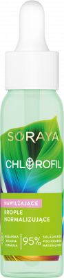 Soraya  CHLOROFIL Nawilżające krople normalizujące 30 ml