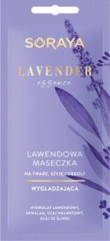 Soraya Lavender Essence Lawendowa maseczka wygładzająca na twarz szyję i dekolt 8 ml