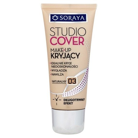 Soraya Studio Cover Make-up kryjący 03 naturalny 30ml