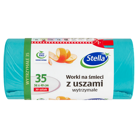 Stella Worki na śmieci z uszami 35  30 sztuk