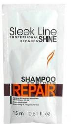 Szampon Stapiz Sleek Line Repair, wygładzający 15ml