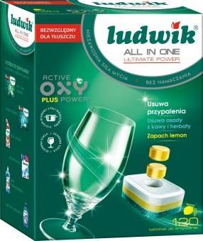 TABLETKI DO ZMYWAREK ALL IN ONE ULTIMATE POWER BOX 120 LEMON