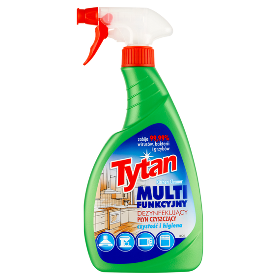 Tytan Płyn do czyszczenia i dezynfekcji kuchni spray 500 g