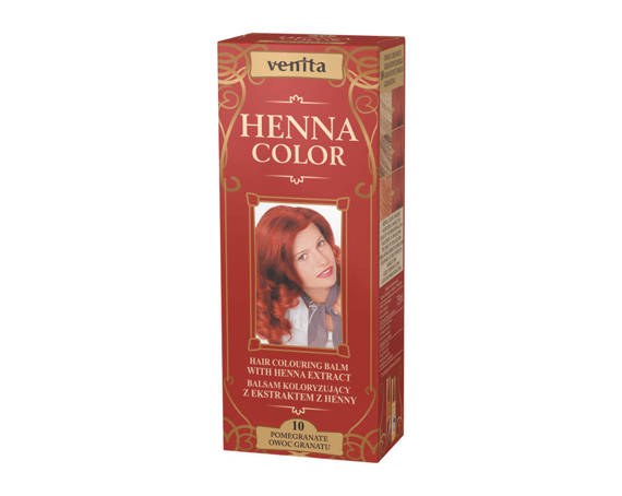 VENITA Henna Color balsam koloryzujący z ekstraktem z henny 10 Owoc Granatu\ Pomegranate 75ml